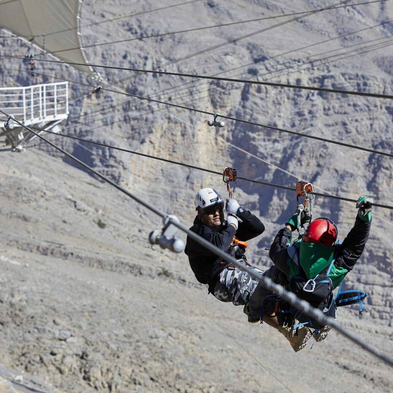 Jebel Jais Zipline from Dubai
