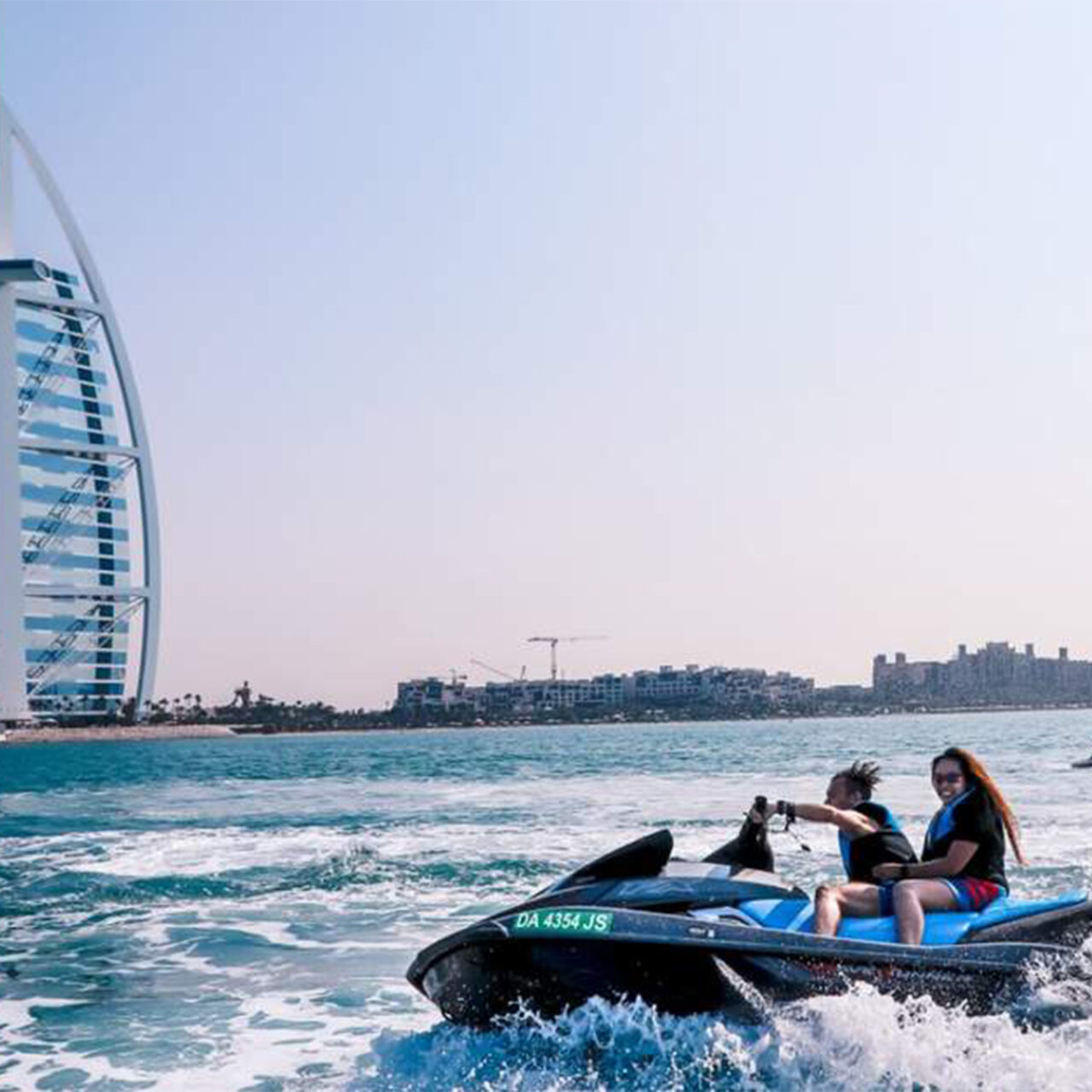 Jetski with transfer