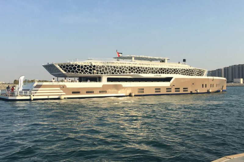 Lotus mega yach dinner cruise