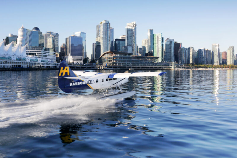 Sea plane tour