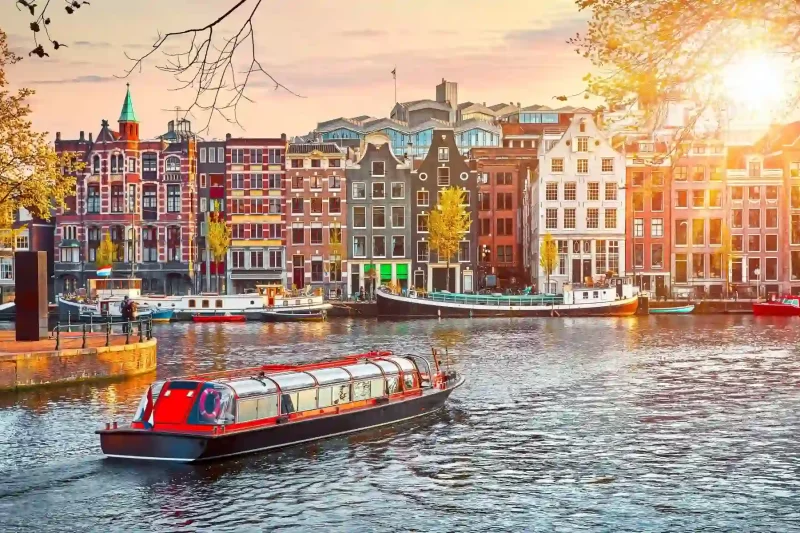 Amsterdam and Paris