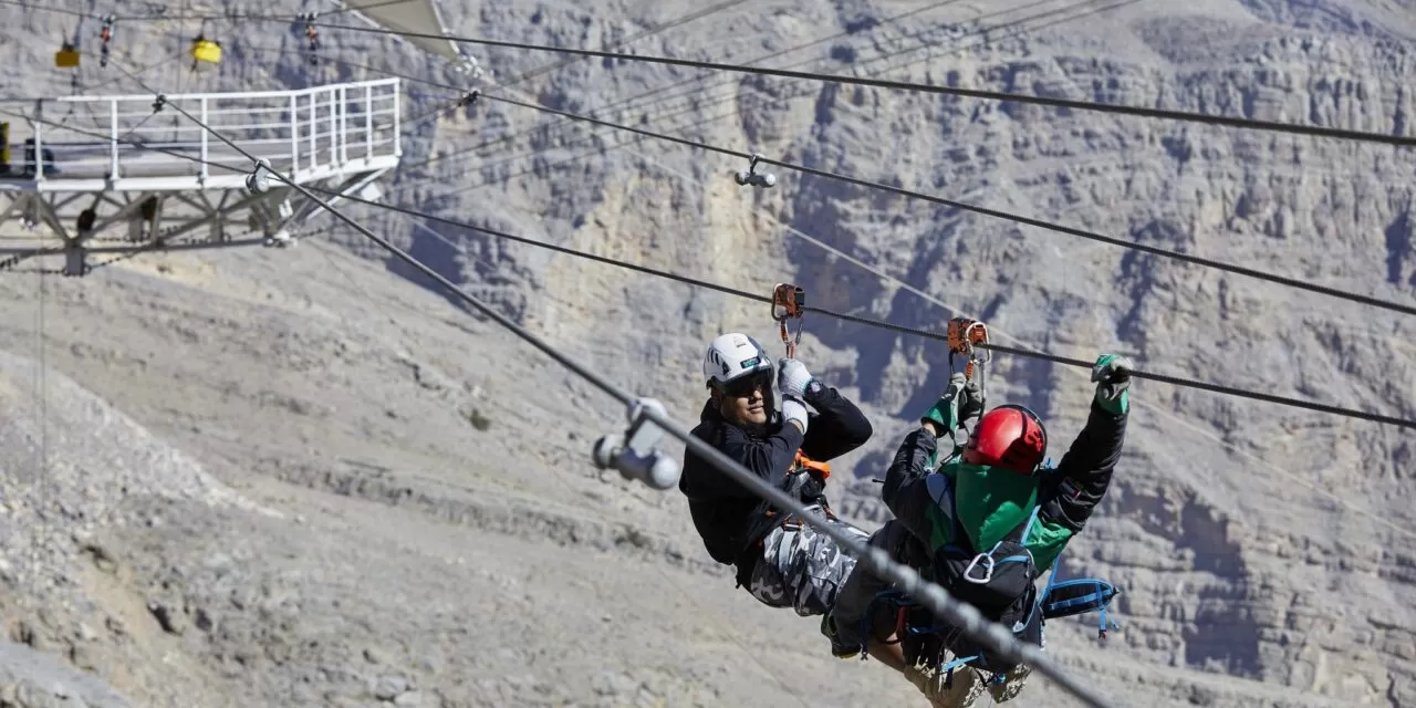 Jebel Jais Zipline from Dubai